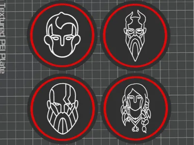 Posavasos God Of War PACK 1