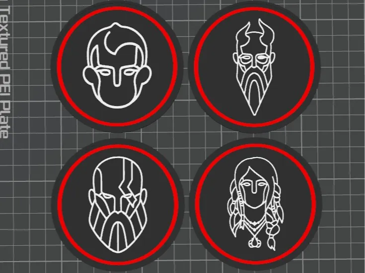 Posavasos God Of War PACK 1