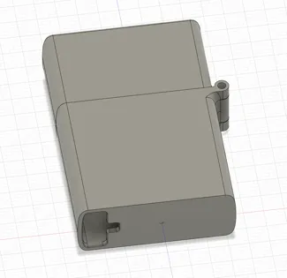 Zippo Lighter Case - Arc Insert