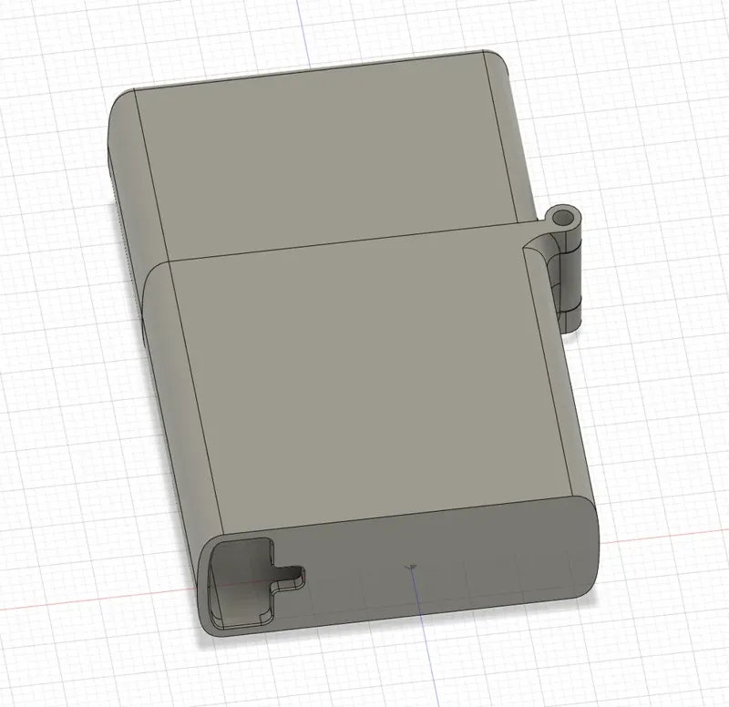 Zippo Lighter Case - Arc Insert 