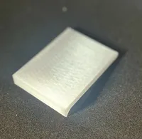 0.28mm layer, 2 walls, 0% infill