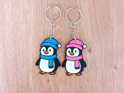 Pinguin keychain
