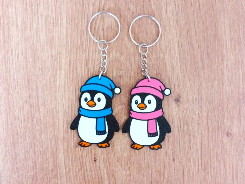 Pinguin keychain