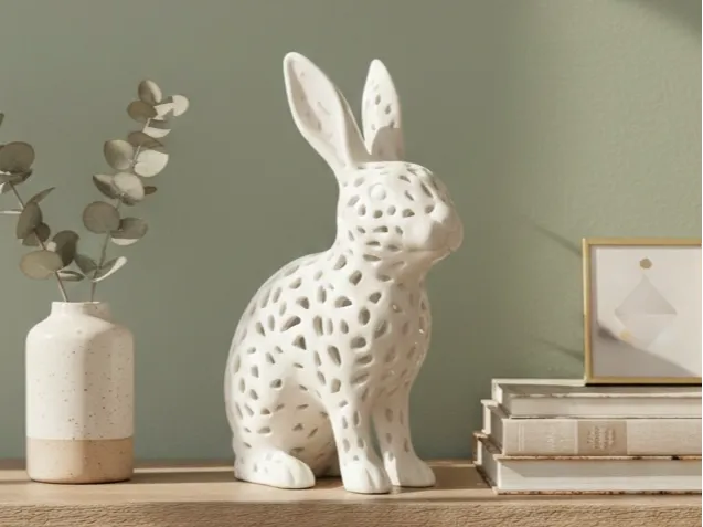 Voronoi Easter Bunny - No Supports