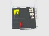 100, A1 mini Print-in-Place Multicolor (single color printing possible without AMS)—0.2mm layer height, 3 perimeters, 15% infill