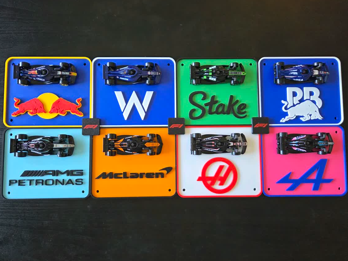 F1 Diecast mainline displays