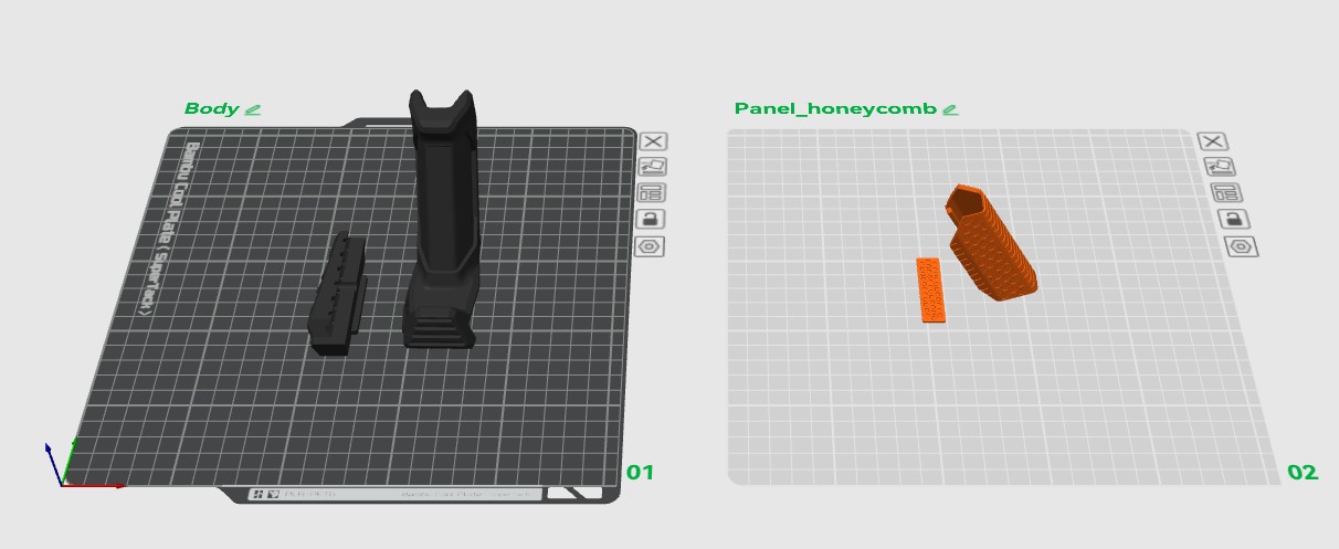 Miniatura 1 do modelo 3D Tone Angled Foregrip