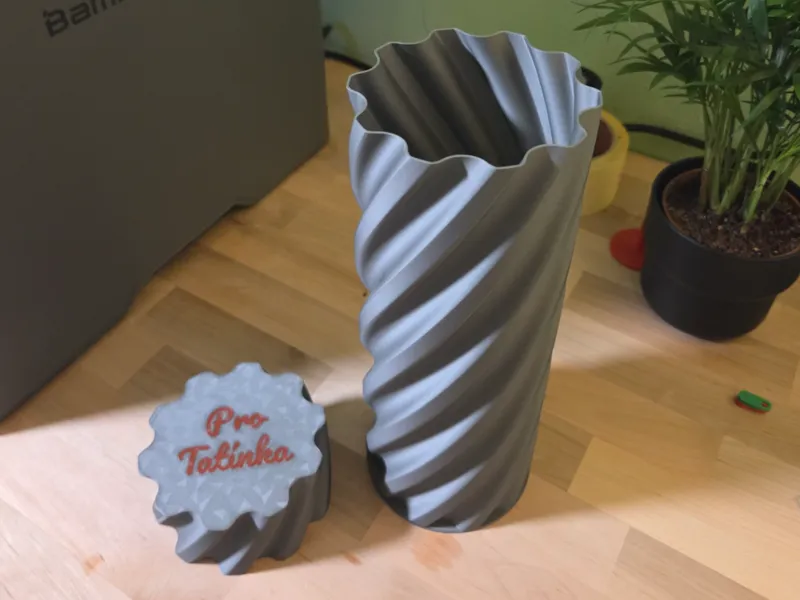Vase mode Bottle gift box