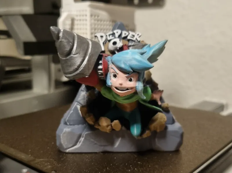 PepperGrinder Game - 3D Fan Art Diorama