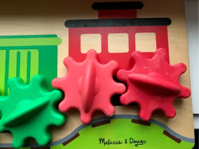 Melissa and Doug Train Puzzle Gear Piece
