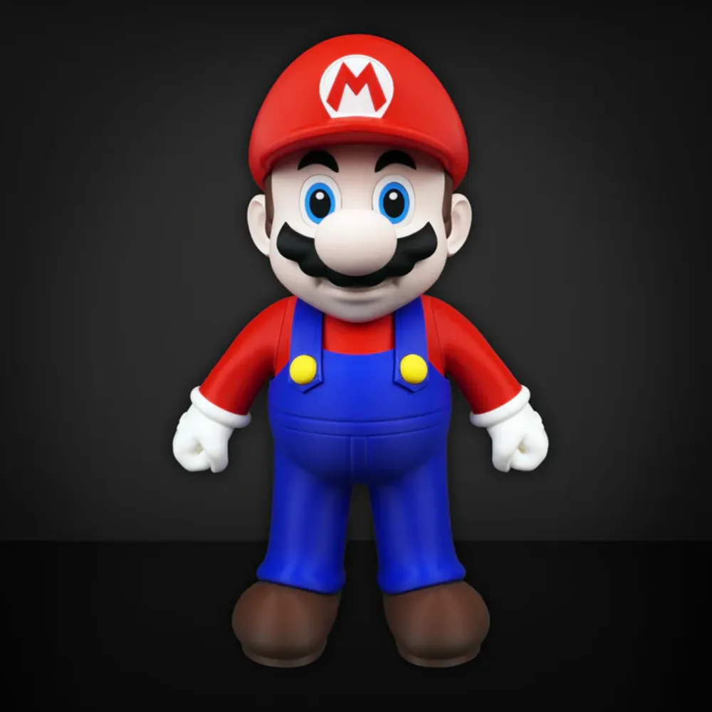 GIANT SUPER MARIO - Free 3D Print Model - MakerWorld