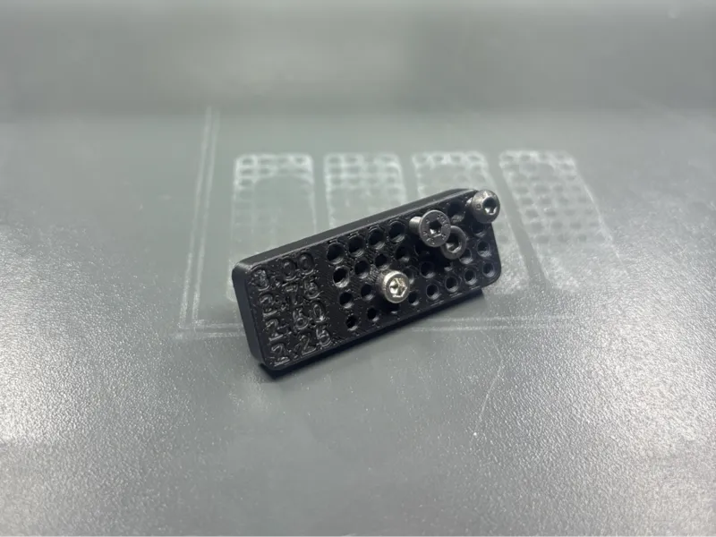 Test Part for M3 Thread Forming without Tapping