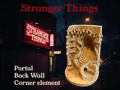 Stranger Things Portal Back Wall_Corner
