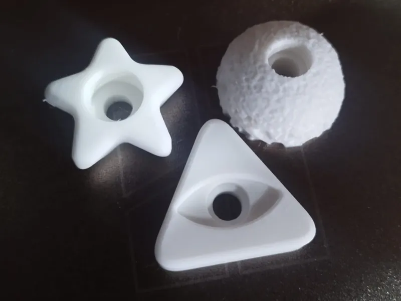 Half moon, Star & Triangle Climbing holds