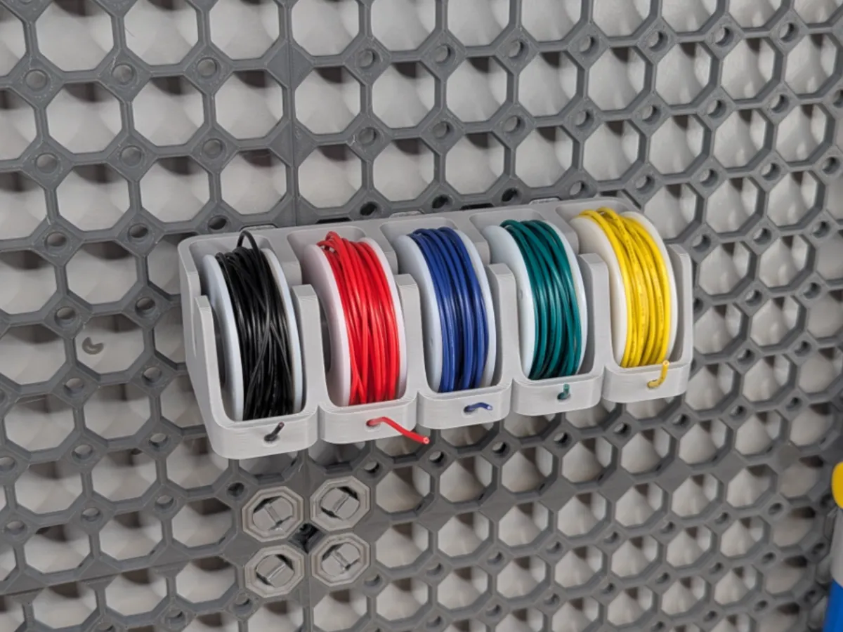 Multiboard Wire Spool holder (Multiple size) - Free 3D Print Model ...