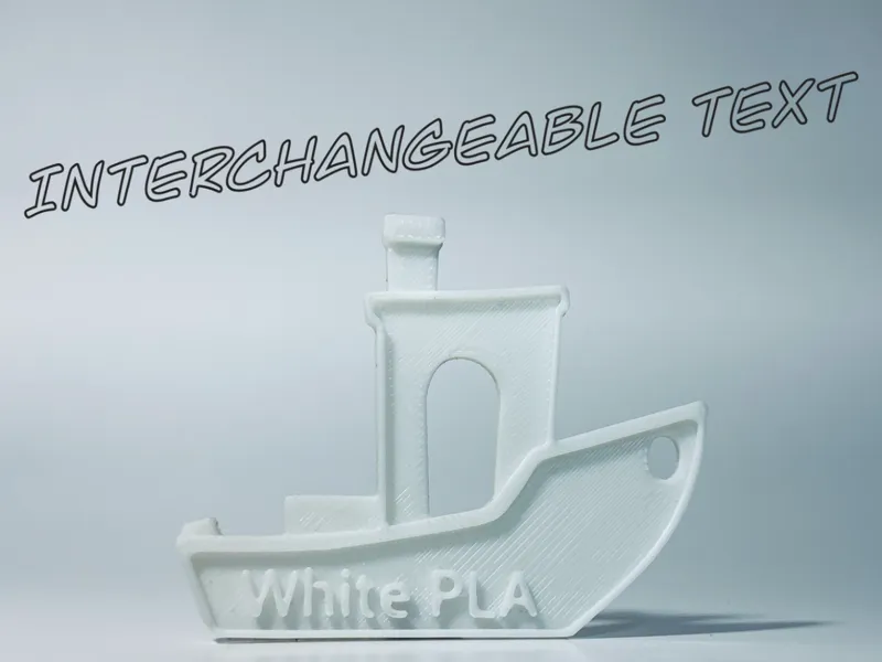 Benchy Color Swatch Keychain