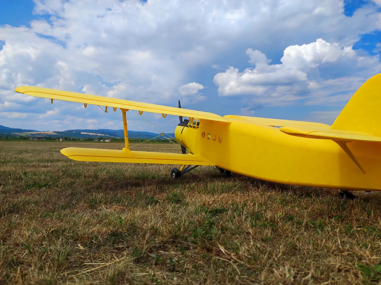 FIN1 test piece for my AN-2 RC airplane, LW-PLA view 3