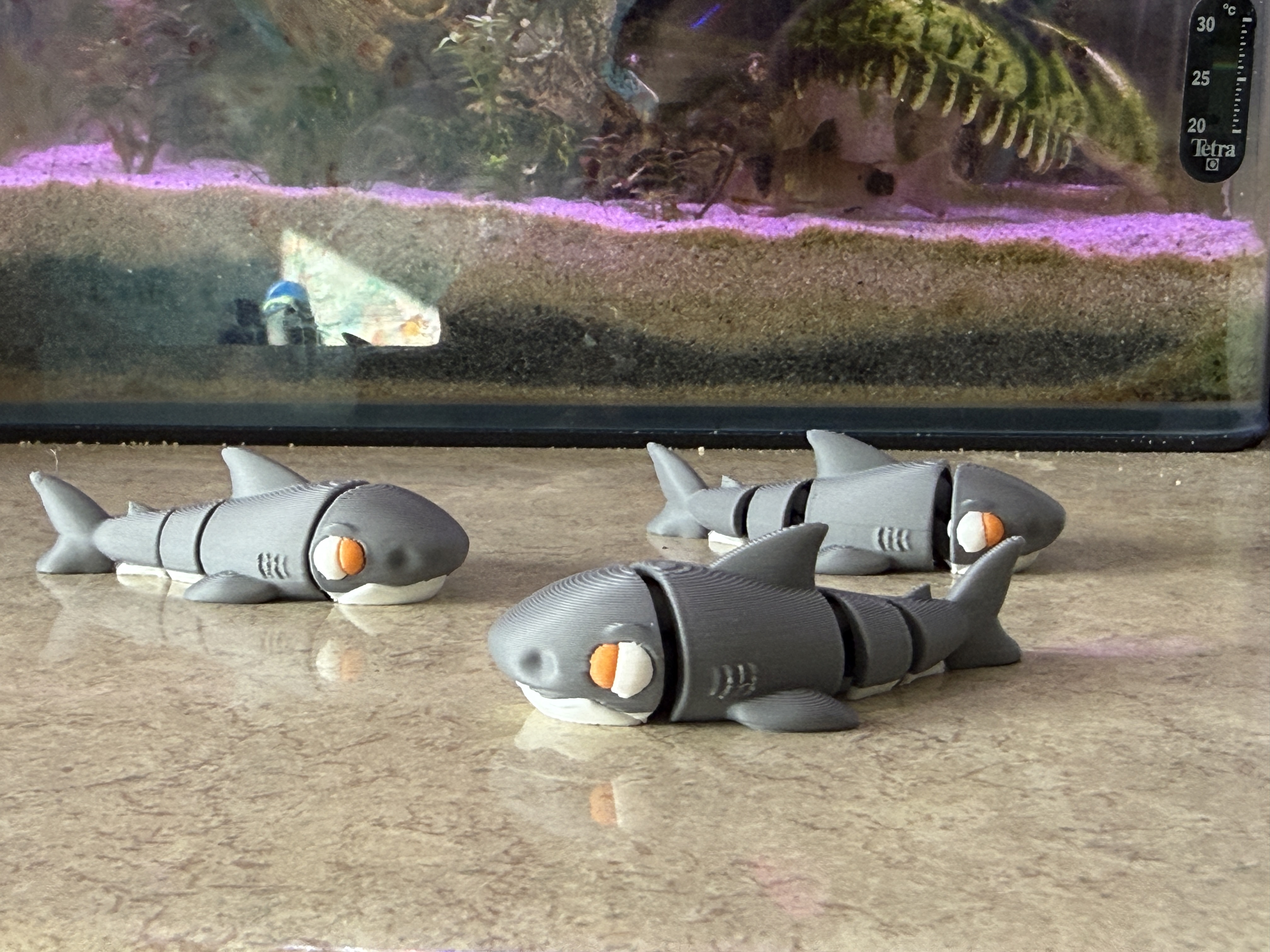 Miniatura 2 do modelo 3D Flexi Mini Shark