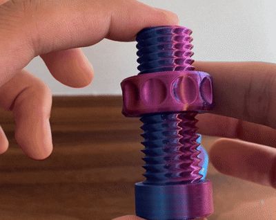 The Smoothest Screw Fidget