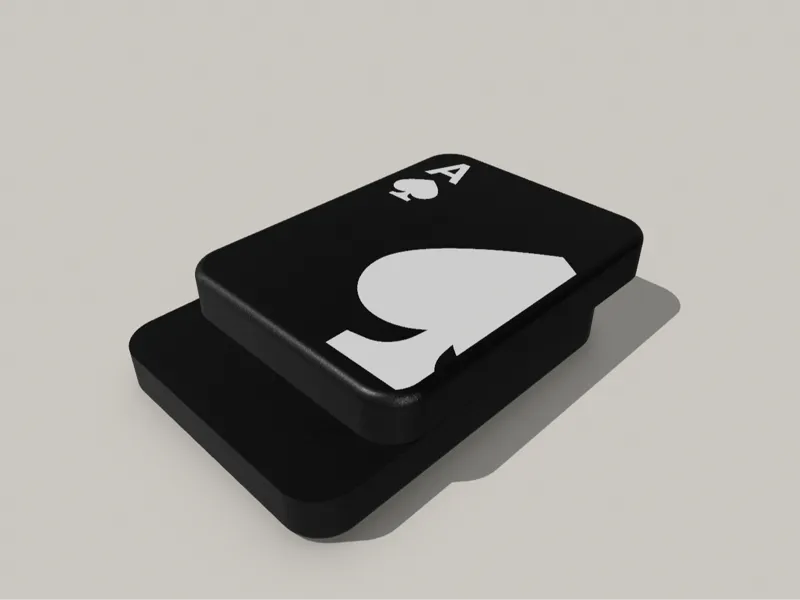 Ace of Spades - Magnet Fidget