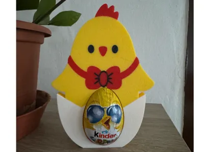 Easter chicken Kinder Suprise EGG holder (AMS)