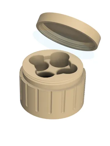 Organizador: Tirzec 15×35 mm Protective Storage Case — vista de referencia 2
