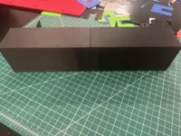 Drawer modified with slots on bottom