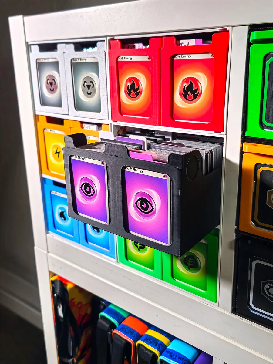 TCG Card Storage 2.0 for IKEA Kallax Cubes & More view 3