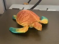 Figurine de tortue luth — photo 2