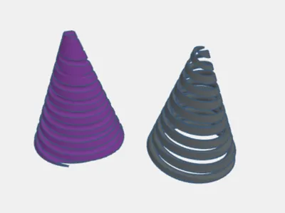 Helix spiral cone v1