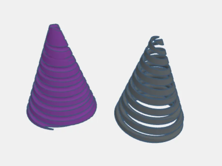 Helix spiral cone v1