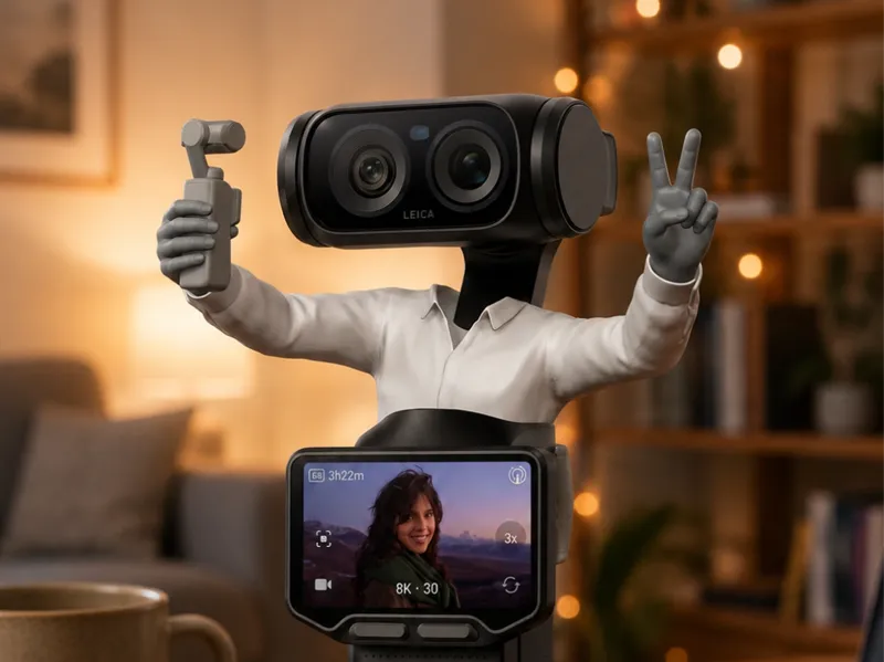 VLOG Aufsatz für Insta360 luna ultra