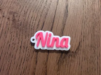 Nina name keychain