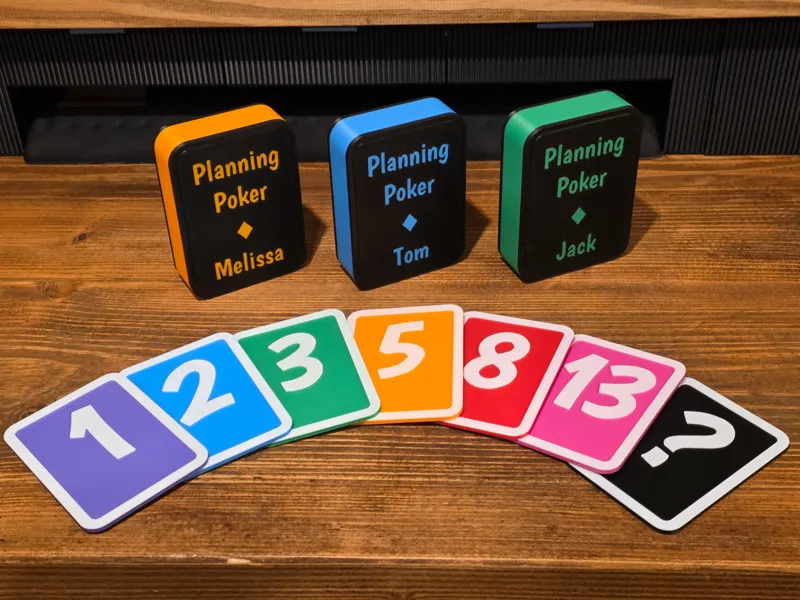 Planning Poker Cards and Box