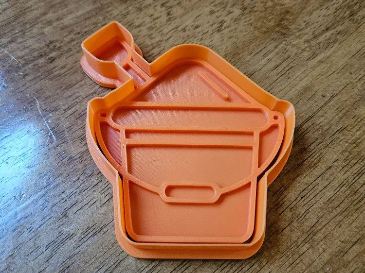 Sand Bucket Cookie Cutter & Mold