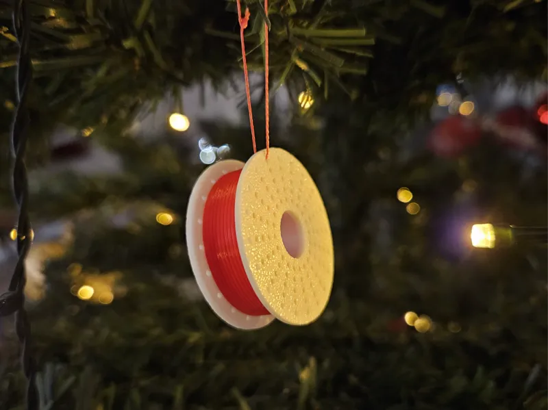 Filament Roll Christmastree Ornament