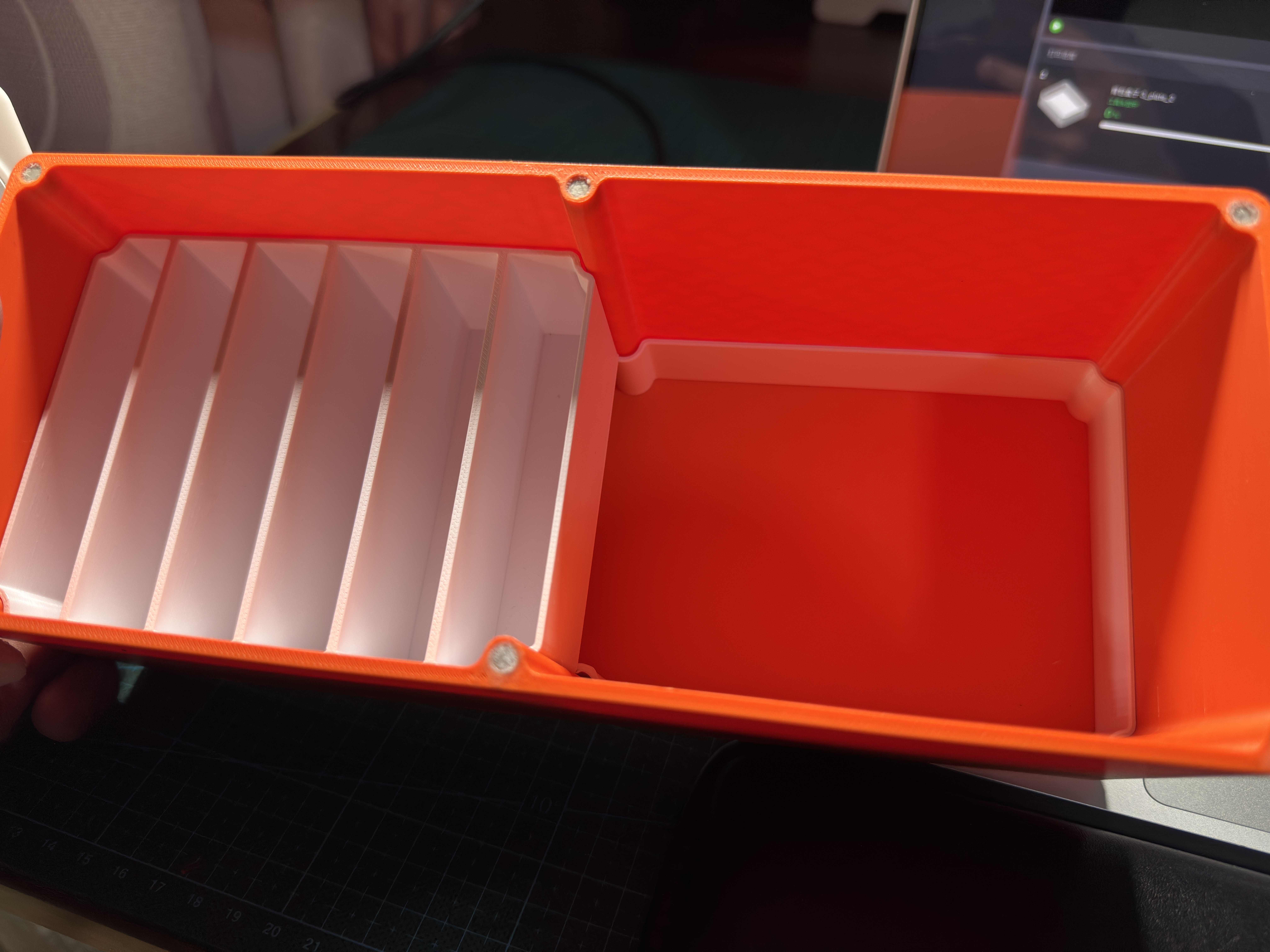 Miniatura 2 do modelo 3D 【大号】长方形磁吸收纳盒