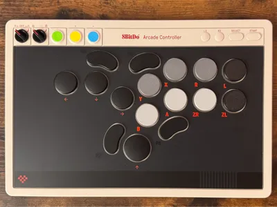 8BitDo Arcade Controller Button Keycaps
