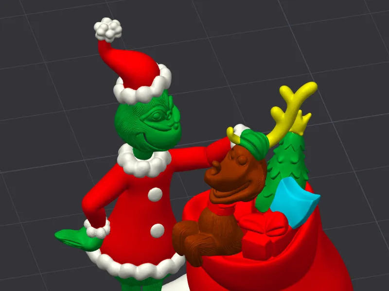 GRINCH AND DOG MAX