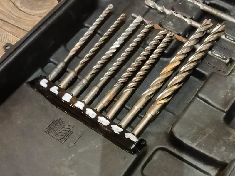 Parkside PBH 1050 Hammer drill SDS Plus insert