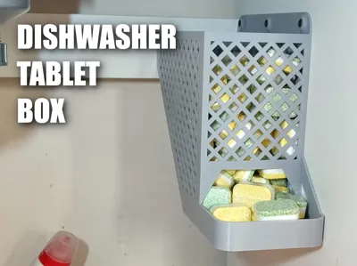 Dishwasher Tablet Box – Drawer Side Mount
