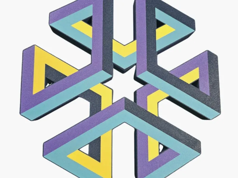 Infinity Cube Trippy Wall Art Light Box