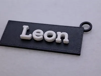 Leon Nametag