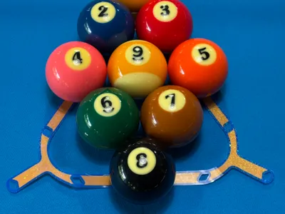 Billard Rack / Turtle Rack / 8-, 9-&10-Ball in One