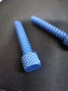 A LOT stronger screws maybe less smooth screwing at start