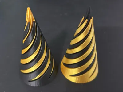 Spiral fidgets