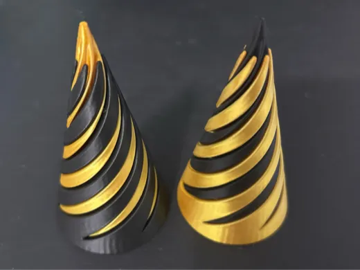 Spiral fidgets