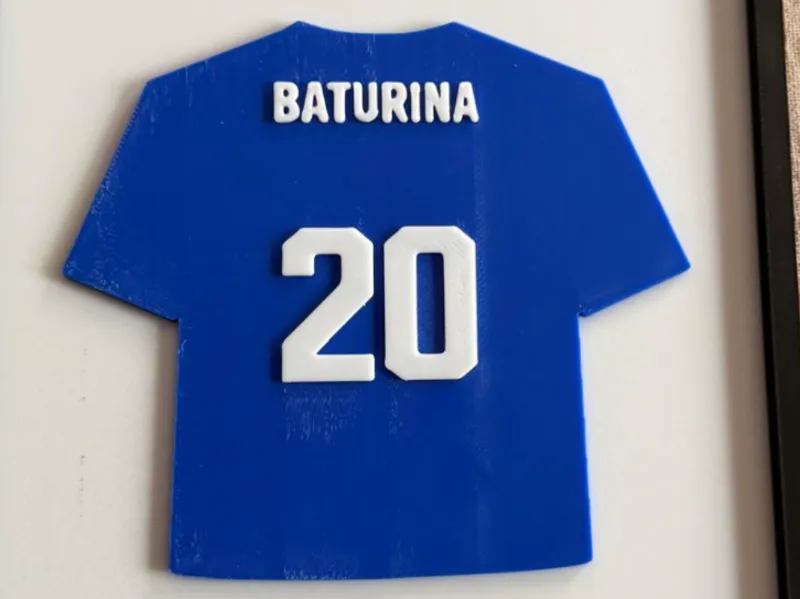 Quadretto maglia calcio