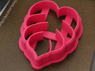 Monstera leaf cookie cutter