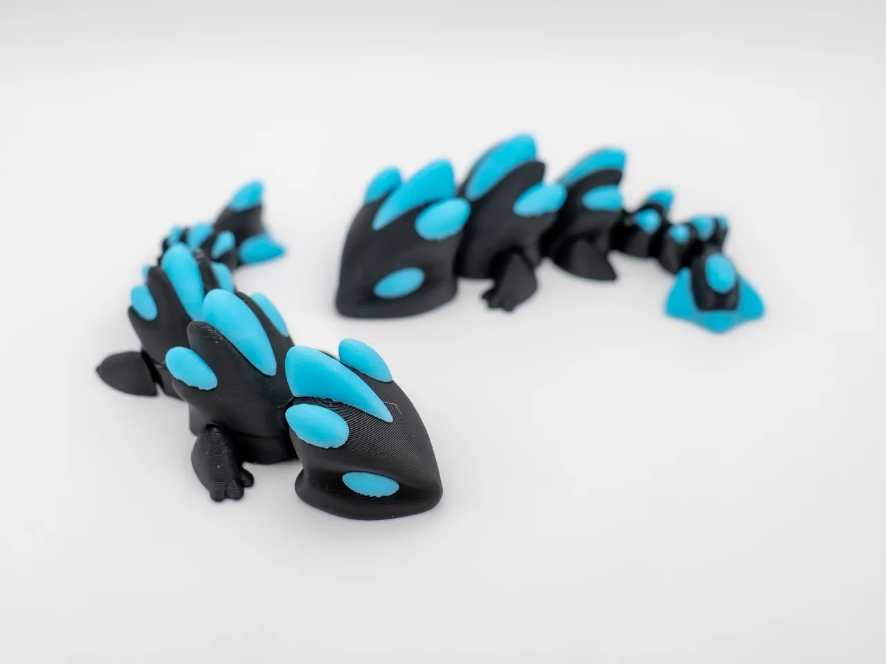 Mini Articulated Dragon 03 view 2